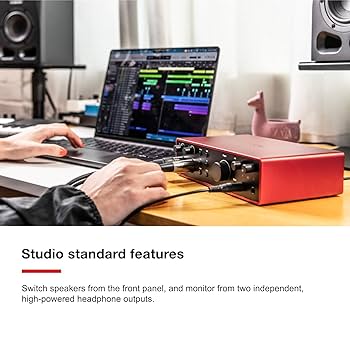 Focusrite Scarlett 楽器周辺機器 Focusrite Scarlett 楽器周辺機器